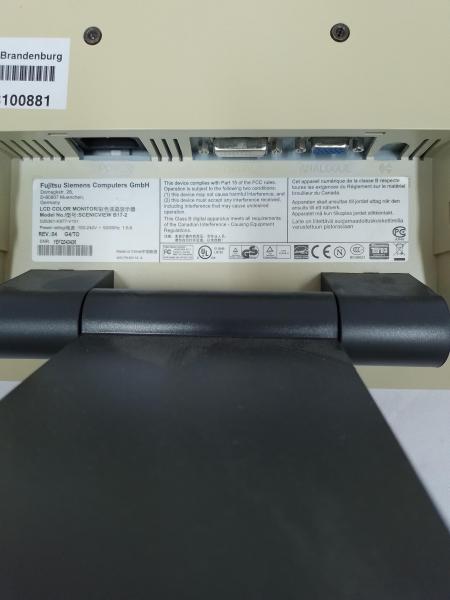 Fujitsu Siemens 19 Zoll TFT-Monitor ScenicView B17-2